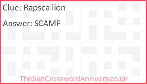rapscallion crossword clue  We think